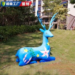 玻璃钢仿真梅花鹿
